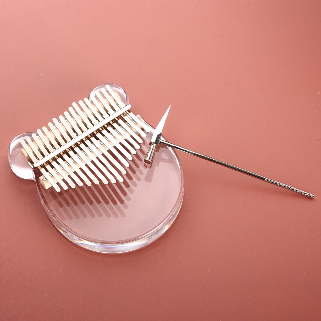 Đàn kalimba trong suốt 17 phím TONIC KALIMBA chính hãng tặng búa chỉnh âm TONIC - M17108