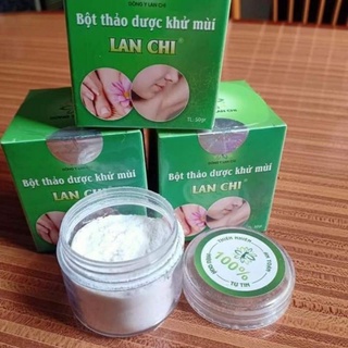 bột thảo dược khử mùi lăn chi