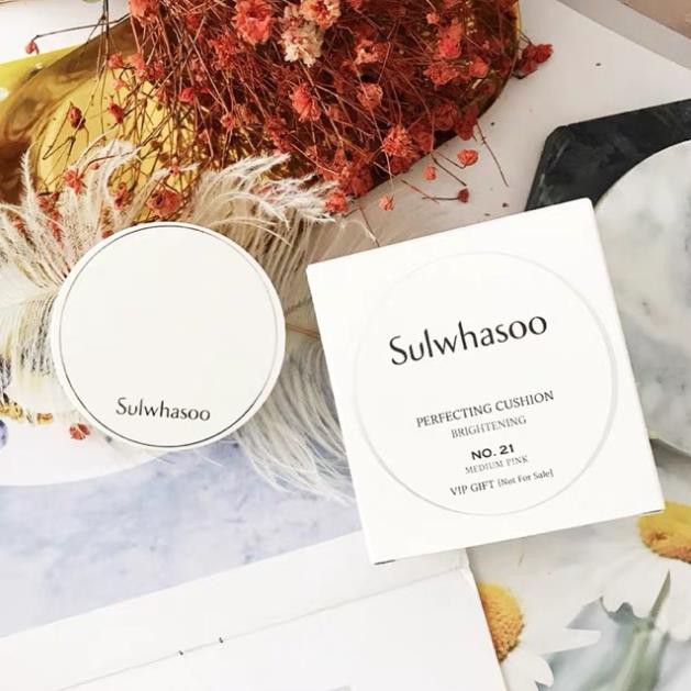 Cushion Phấn nước trang điểm Sulwhasoo Perfecting Brightening N.21 Medium Pink 5g | BigBuy360 - bigbuy360.vn