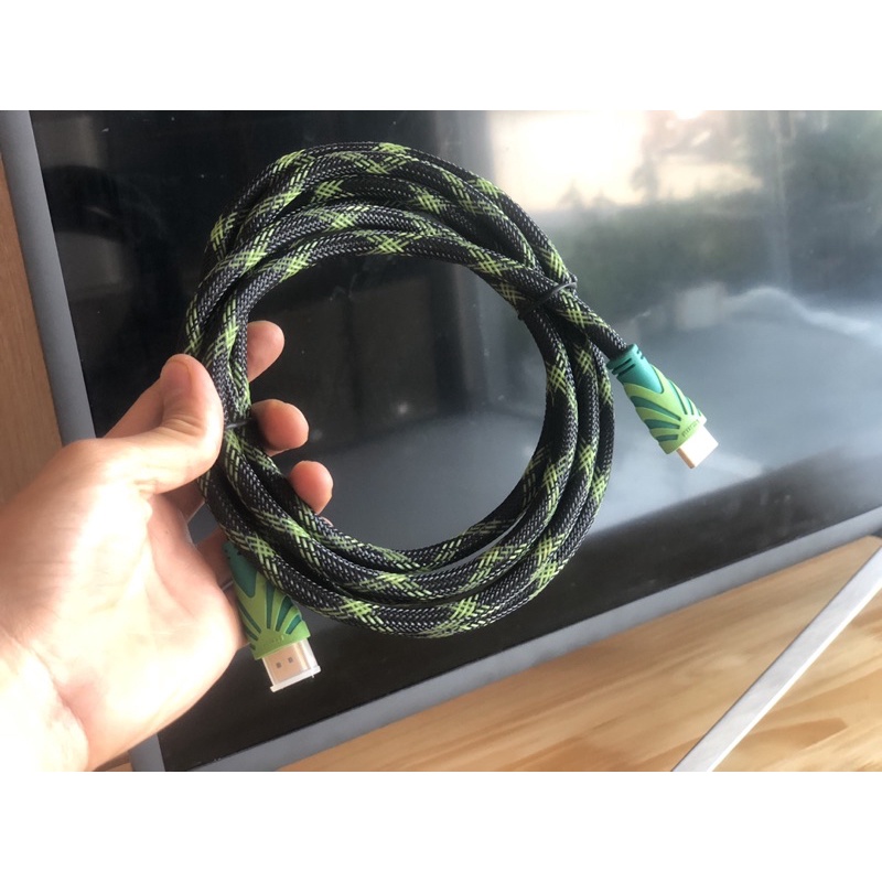 Dây Cáp HDMI tròn đen-Dây cáp kết nối cổng HDMI 2 đầu chống nhiễu xịn chất lượng cao giá rẻ