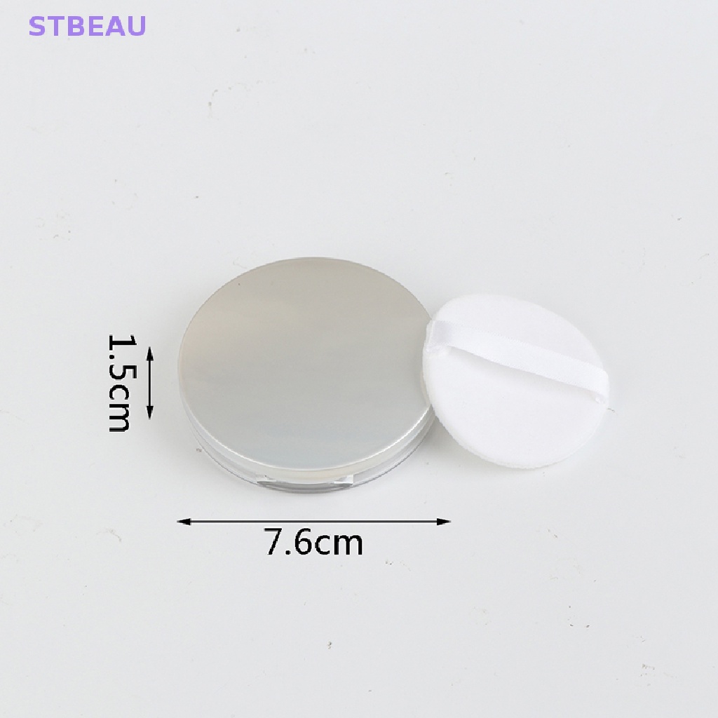 Hộp Rỗng Siêu Mỏng 3g Đựng Phấn Phủ / Phấn Trang Điểm Có Gương