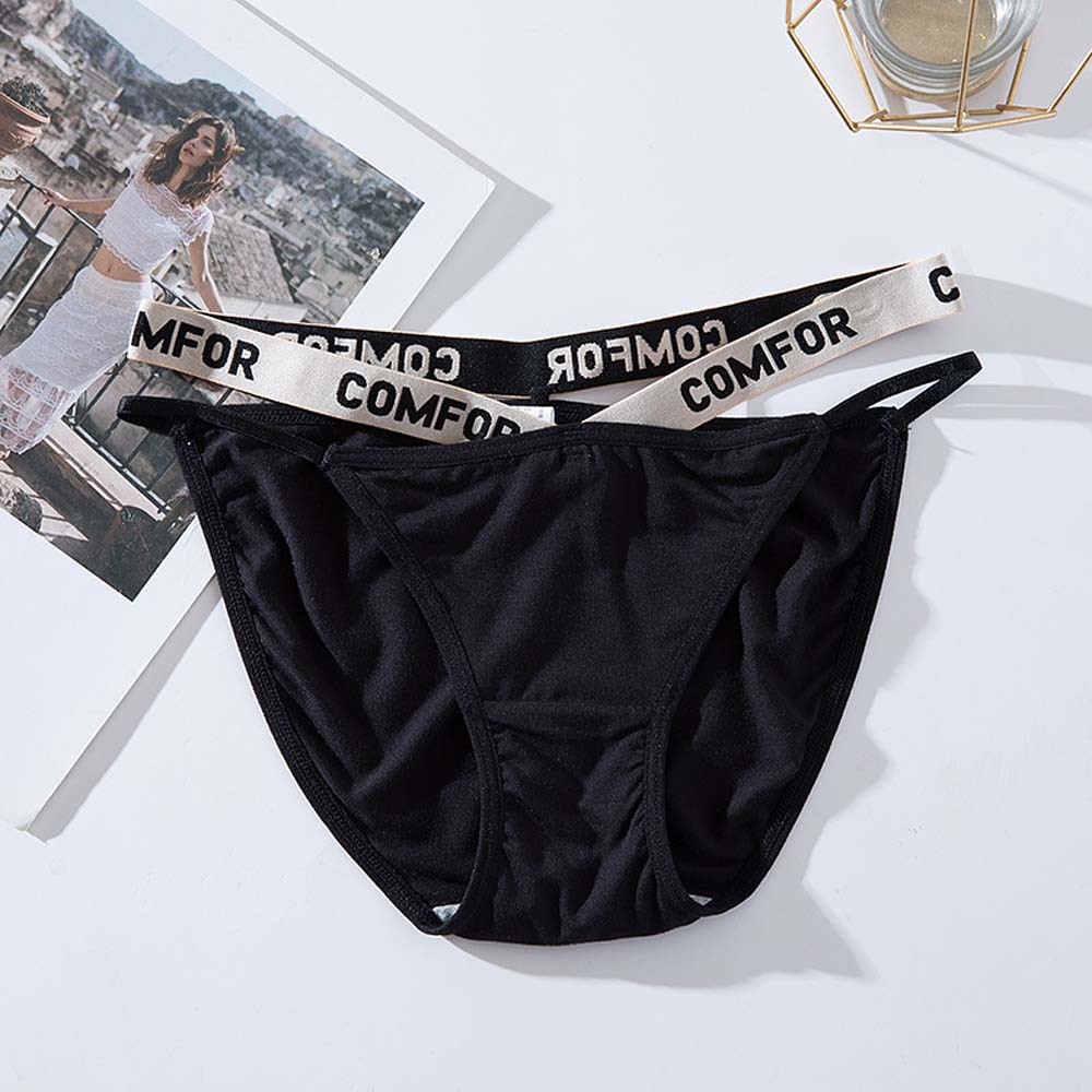 Quần Lót Thể Thao Co Giãn Có Dây In Chữ Phong Cách Âu Mỹ Quyến Rũ Cho Nữ | BigBuy360 - bigbuy360.vn