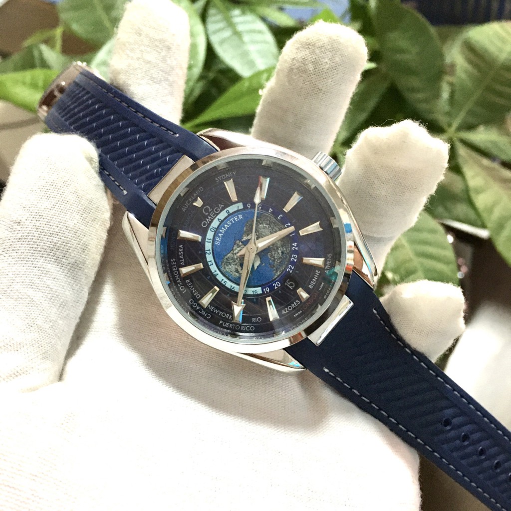 [Giá hủy diệt] [Ảnh thật]  Đồng Hồ Nam OMG xanh máy cơ automatic, mặt đá Sapphire chống xước, chống nước siêu tốt | BigBuy360 - bigbuy360.vn