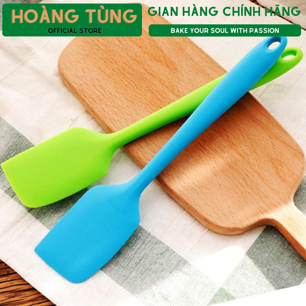 Spatula - Phới Dẹt Trộn Bột Đúc Cao Cấp