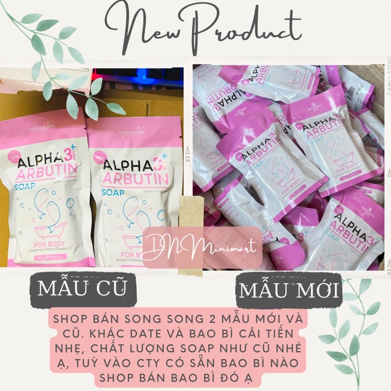 Xà Phòng Kích Trắng Alpha Arbutin Collagen Soap Thái Lan