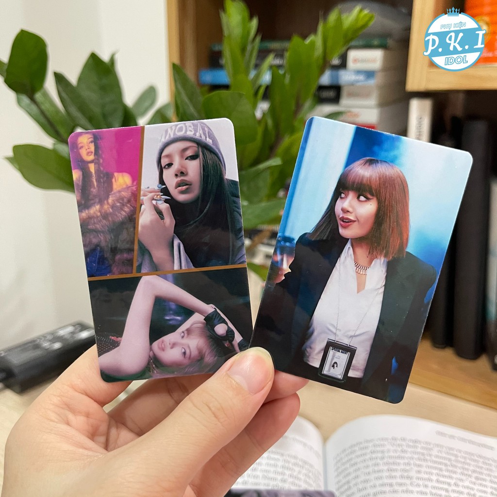 HOT - Bộ Thẻ Ảnh Lisa Blackpink sưu tầm MV Lalisa mới nhất - Card Lisa Bo Góc Siêu Ngầu