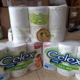 Giấy vệ sinh celex 6 cuộn 3 lớp giấy lụa