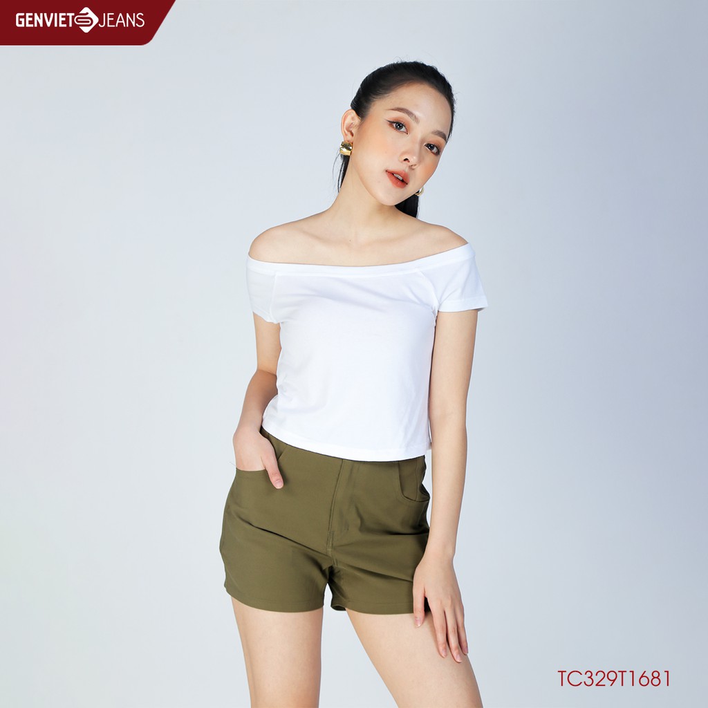 Áo thun cộc tay nữ TC329T1681 GENVIET