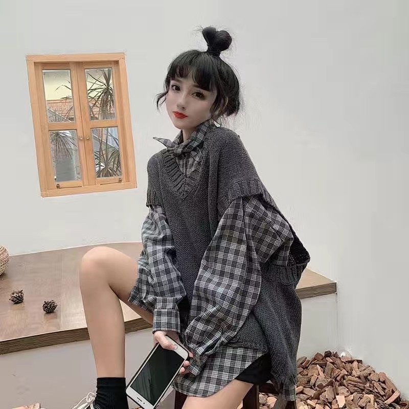 Set sơ mi + gile nhiều mẫu siêu xinh
