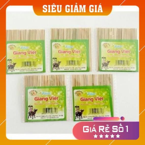 (SALE SỐC) 5 gói Tăm giang xỉa răng (shopmh59) (mh59)