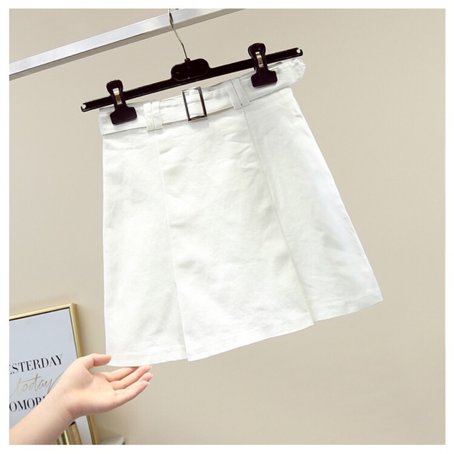 (Thanh lý) #836 Chân váy thô kèm đai lưng hot hit 2018 hàng Quảng Châu - kèm ảnh thật | BigBuy360 - bigbuy360.vn