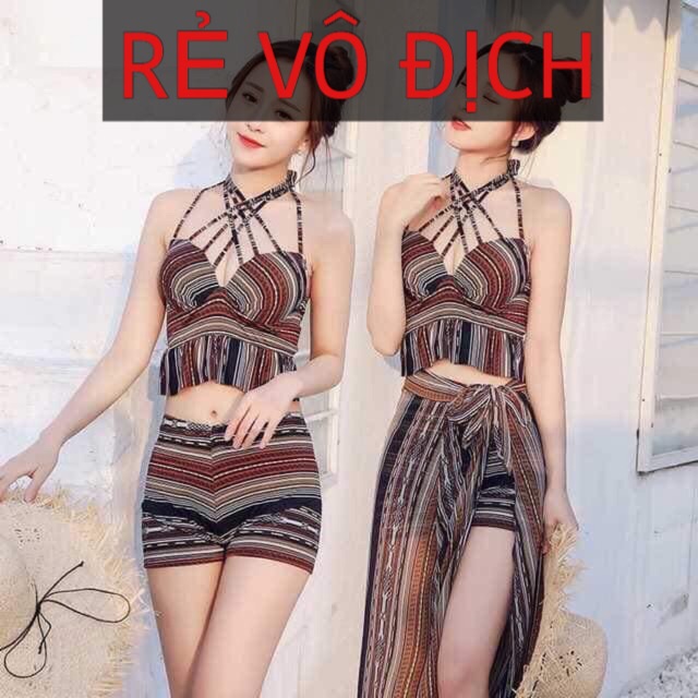 [RẺ VÔ ĐỊCH] Bikini 3 mảnh kèm ảnh thật