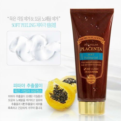 Sữa Rửa Mặt Nhau Thai Cừu 3W Clinic Premium Placenta 180ml