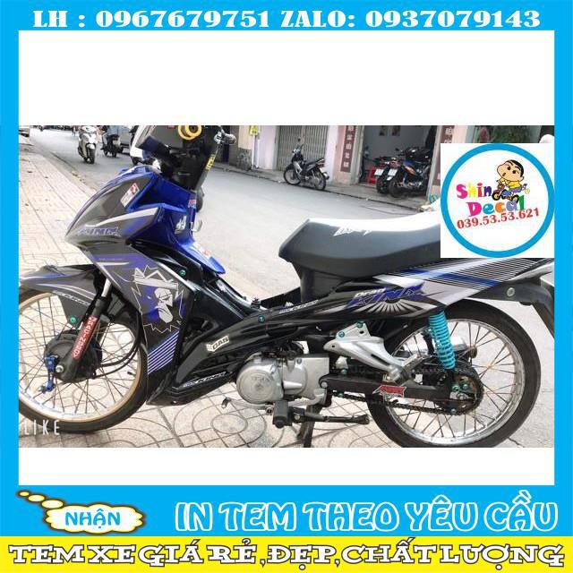 Tem rời Galaxy King Drag Xanh Đen