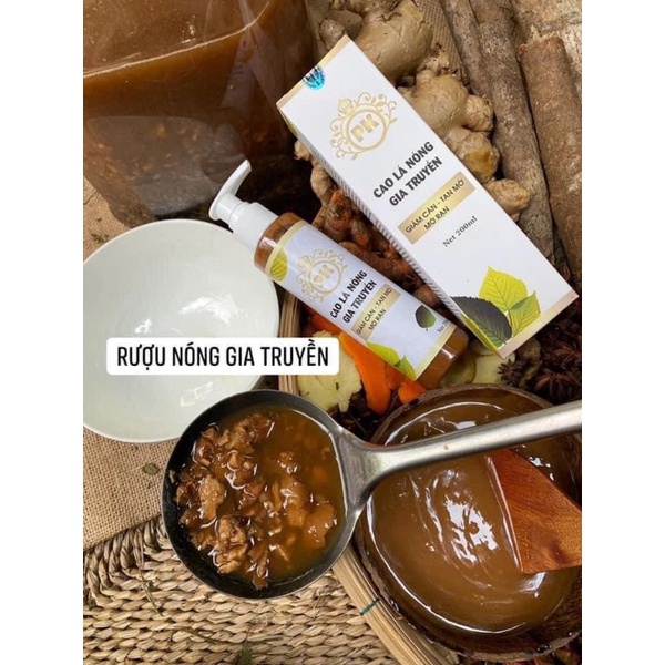 Cao Lá Nóng TAN MỠ - MỜ RẠN