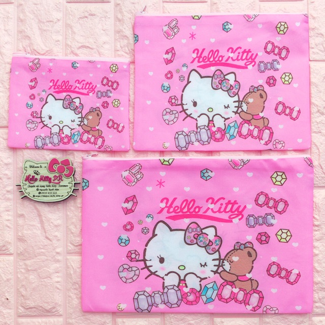 Túi đựng phụ kiện HELLO KITTY