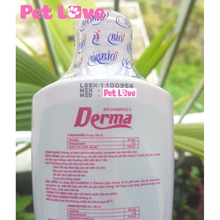 Sữa tắm ghẻ, nấm da trên chó Bio Derma 200ml