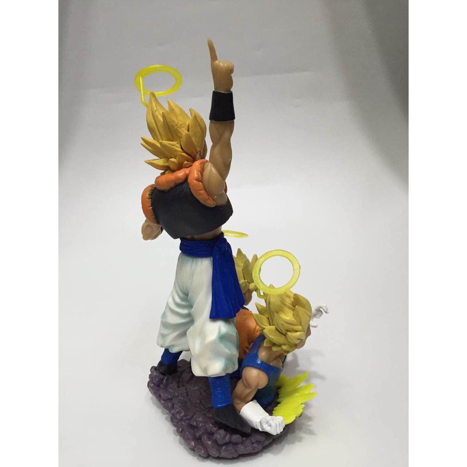 Mô hình Dragon Ball 7 Viên Ngọc Rồng nhân vật Gogeta Đích Ku dơ một ngón tay - 0IX5i
