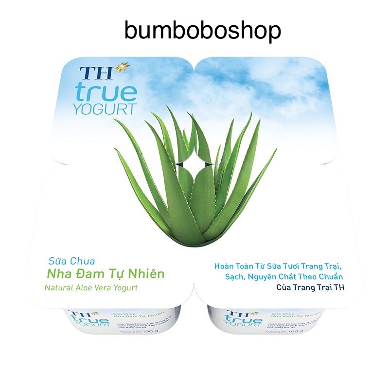 Thùng sữa chua TH true milk có đường/ít đường/không đường/nha đam/táo-sơ ri