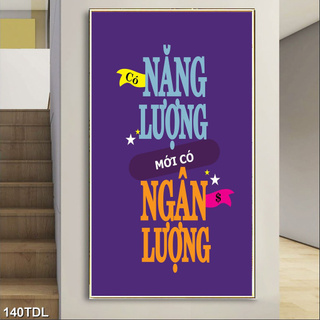 Decal slogan trang trí văn phòng số 140