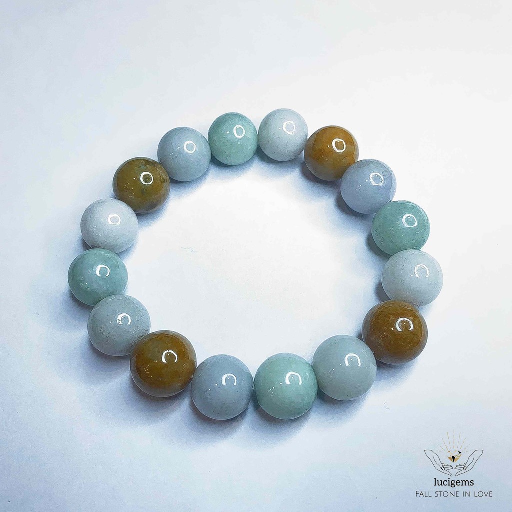 Vòng tay ngọc Jade 3 màu - Lucigems