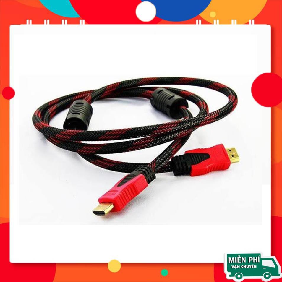 ✔️ Xả kho giá sốc -  Cáp HDMI,Dây kết nối HDMI (đỏ đen) - uy tin 1 đổi 1