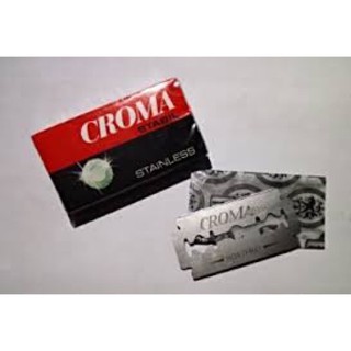 10 LƯỠI DAO CẠO CROMA ĐỨC SỊN