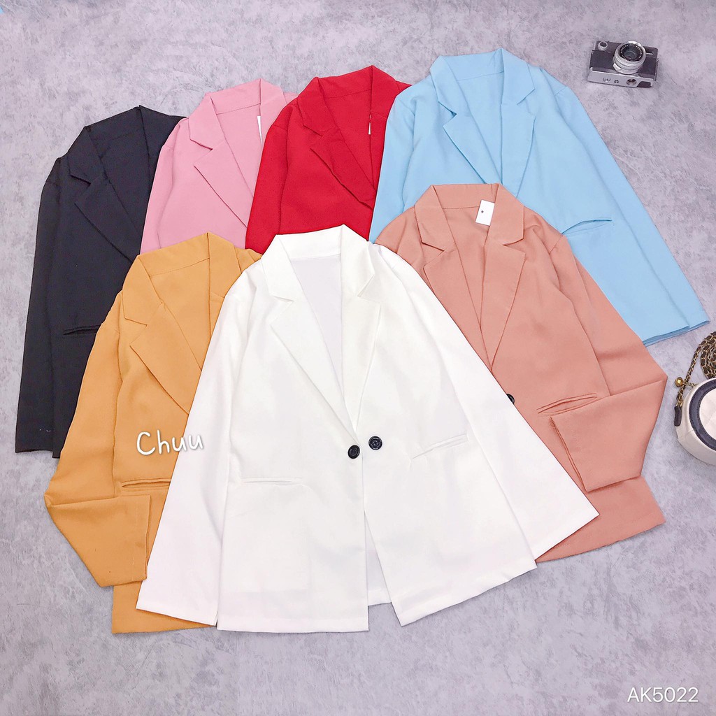 [Mã FASHION10KP giảm 10K đơn 50K] Áo Vest Nữ Công Sở Trơn CHUU AK5022 | BigBuy360 - bigbuy360.vn
