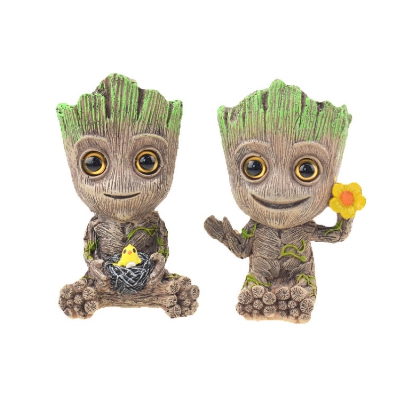 Tượng Groot trang trí bể cá