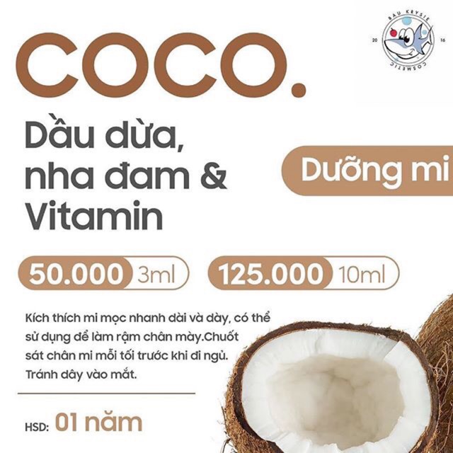 COCO Gel - Mascara Dưỡng Mi ( Handmade )