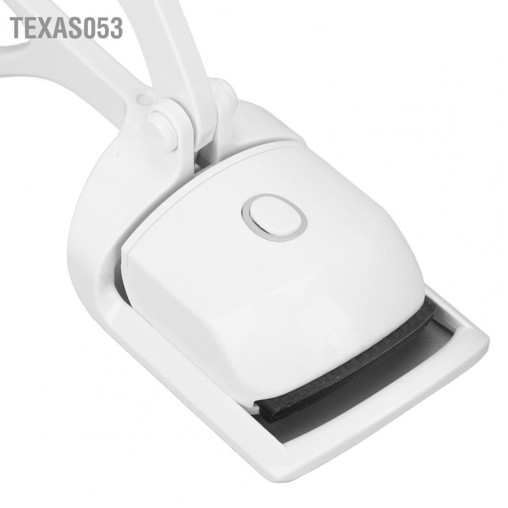 Hàng Sẵn Dụng Cụ Uốn Cong Lông Mi Thông Minh Bằng Nhiệt 2 chế độ 10 giây Sưởi ấm trước USB【Texas053】