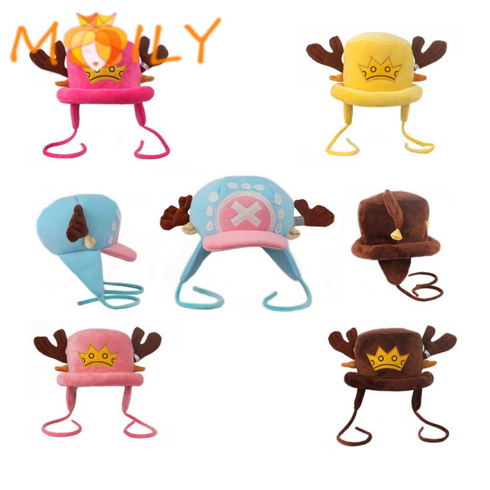 Mũ Beanie Giữ Ấm Bằng Vải Bông Họa Tiết One Piece Nhiều Màu Dễ Thương Cho Nam Và Nữ