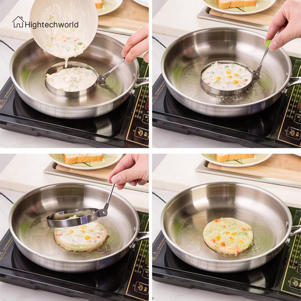 ❦Hid ready❦Creative Stainless Steel Love Round Star Omelette Egg Frying Mold
