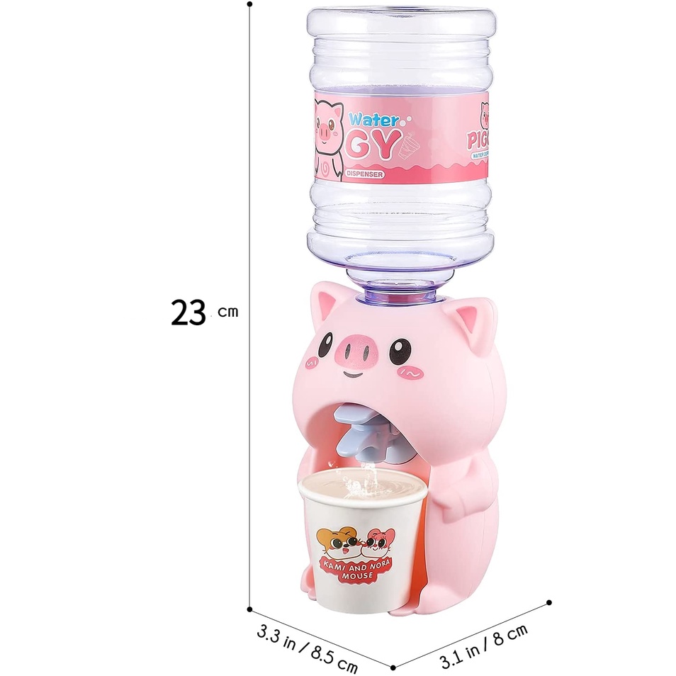 Đồ chơi máy lọc nước mini 23cm hình chú heo dễ thương cho bé