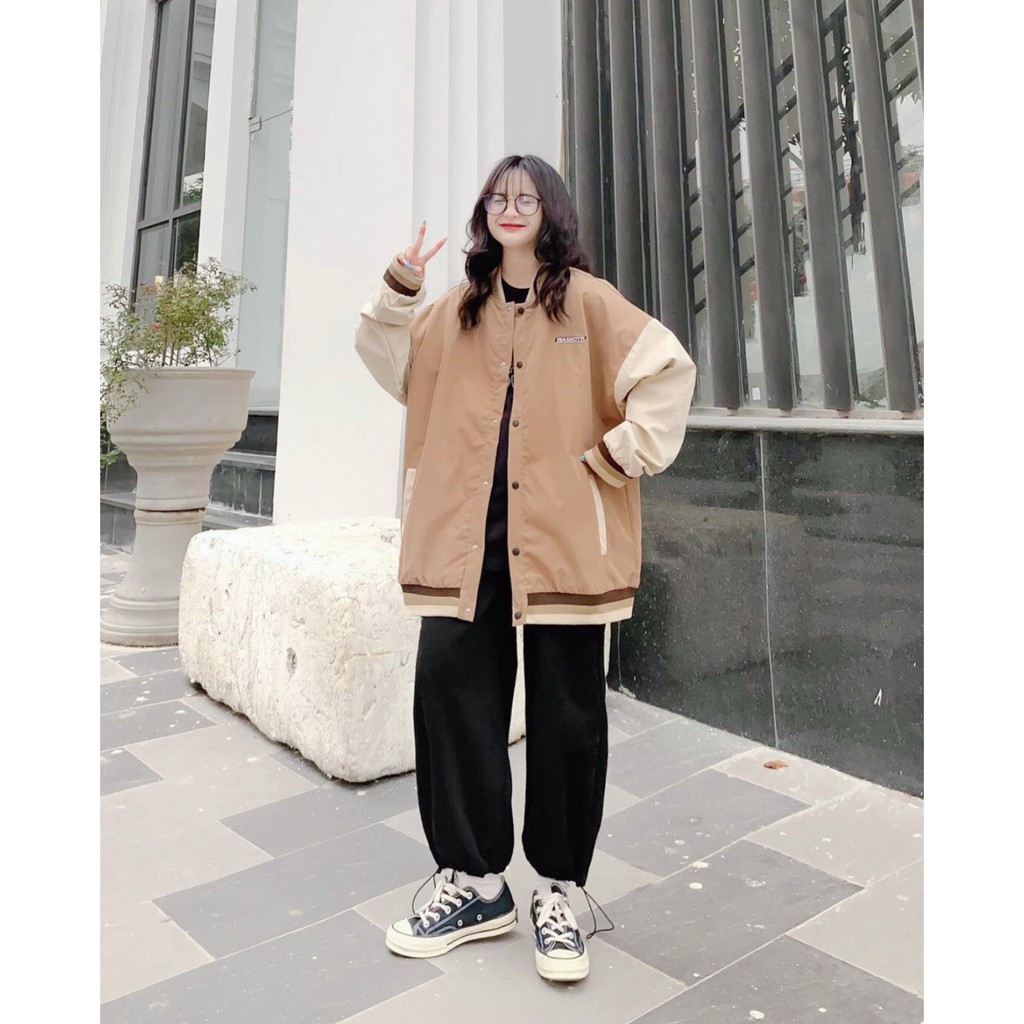 [Mã WASTMAY giảm 15% tối đa 30K đơn 150K] Áo khoác BOMBER WAS 2 Màu Ulzzang Unisex 1hitshop | BigBuy360 - bigbuy360.vn