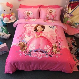 Set chăn ga gối Lụa Disney cho bé, được chọn mẫu