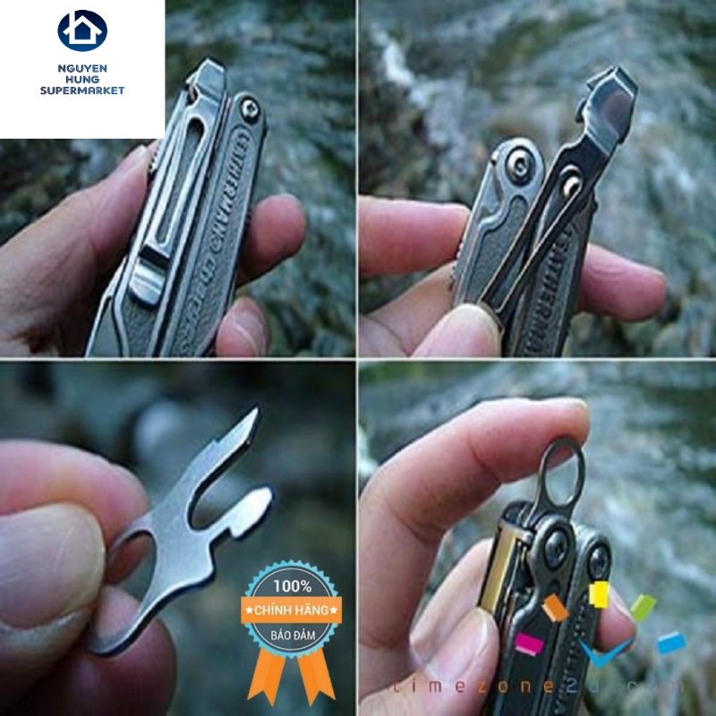 Phụ Kiện Đa Năng LEATHERMAN Pocket Clip & Lanyard Ring Hàng Chính Hãng