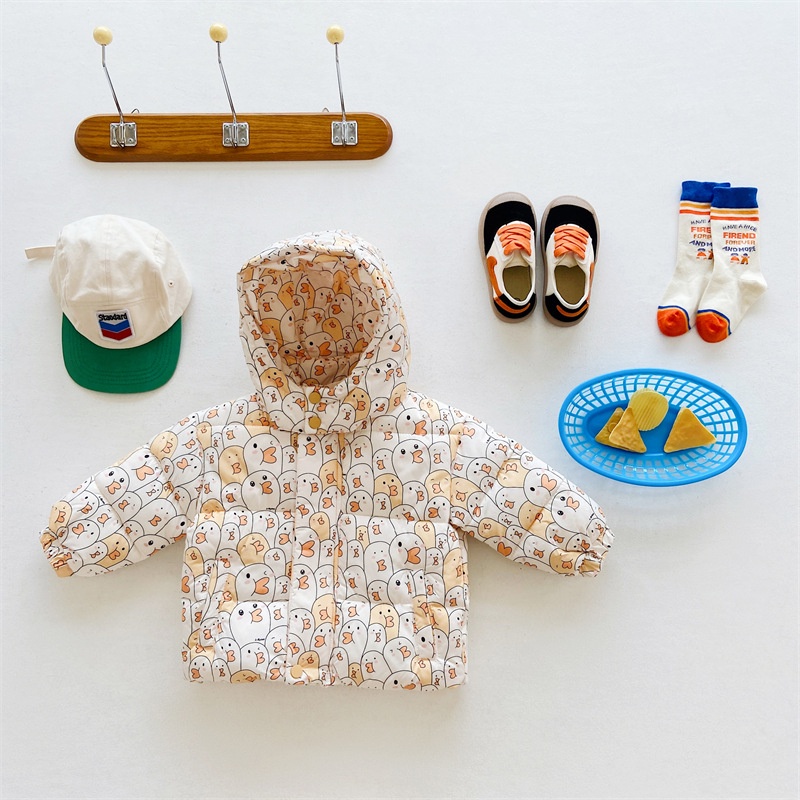 Áo khoác phao trần bông cho bé dày dặn 2022