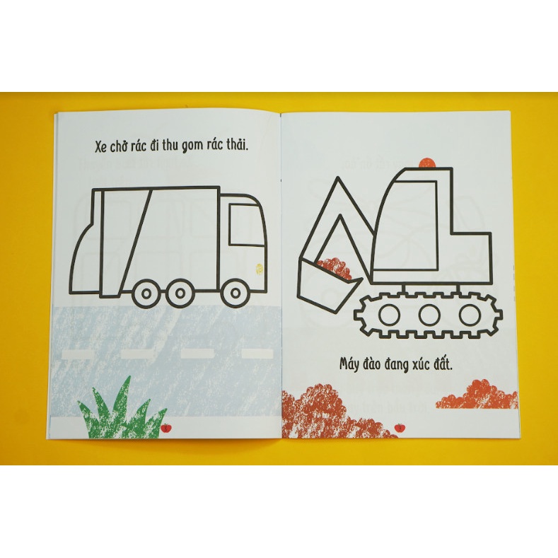 Sách - Cuốn Sách Tô Màu Đầu Tiên Của Tớ - Trọn Bộ 8 Cuốn