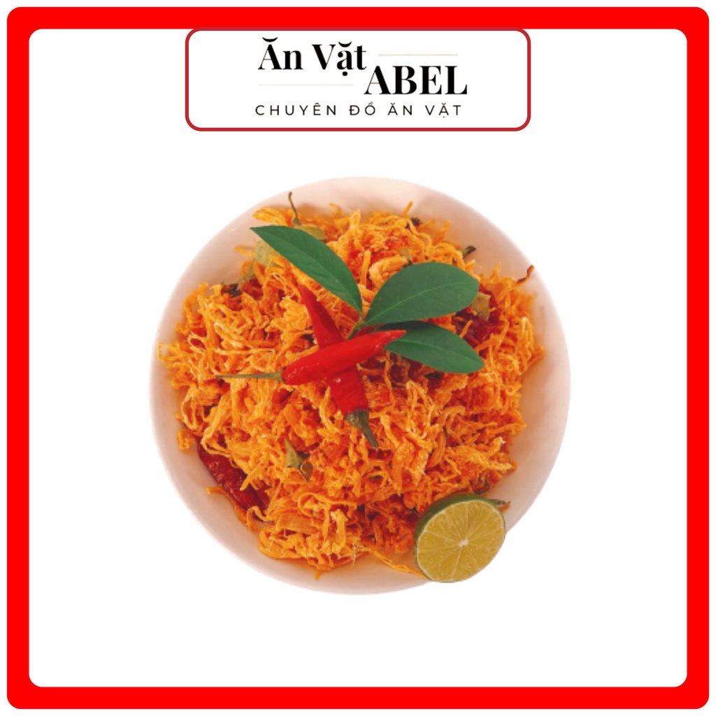 [Mã GROXUAN1 giảm 8% đơn 150K] Khô gà lá chanh xé cay 100g , Gà khô siêu ngon , Ăn Vặt ABEL | BigBuy360 - bigbuy360.vn