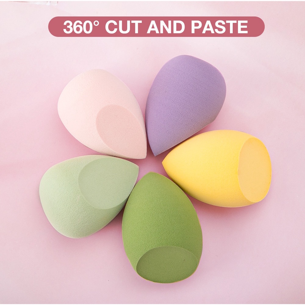 Mút tán kem nền kèm hộp đựng tiện dụng | BigBuy360 - bigbuy360.vn