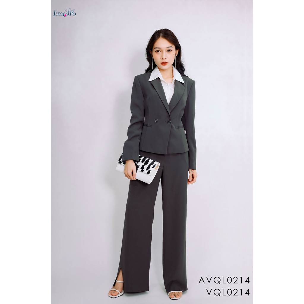 Quần Cullotes cạp liền , có đỉa cạp, đi bộ cùng vest Emspo VQL0214