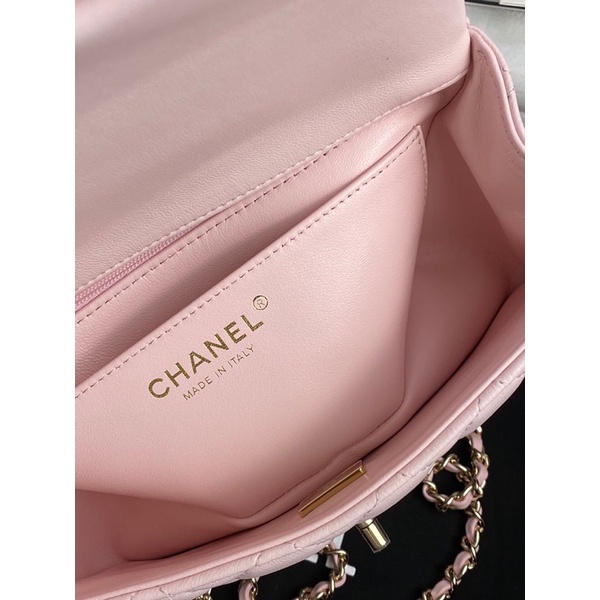 Túi coco ô trám hồng