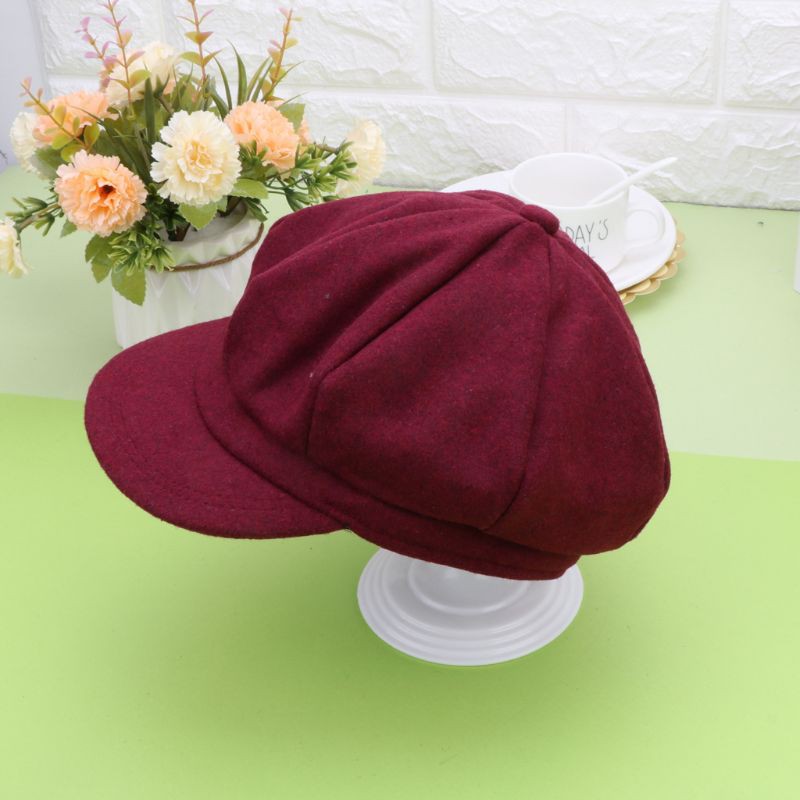 Nón Beret vải nỉ ấm áp dễ thương cho bé