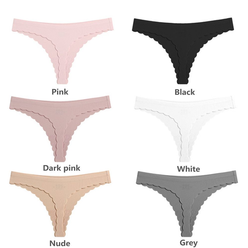 Quần lót lụa siêu mỏng không lộ đường may tùy chọn màu sắc gợi cảm cho nữ
