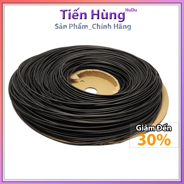 Dây co nhiệt ống co nhiệt ống gen chụi nhiệt cách điện màu đen, các loại phi 13mm (giá 6k/1mét) ship từ 5 mét.