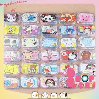 Khay đựng lens có gương cute