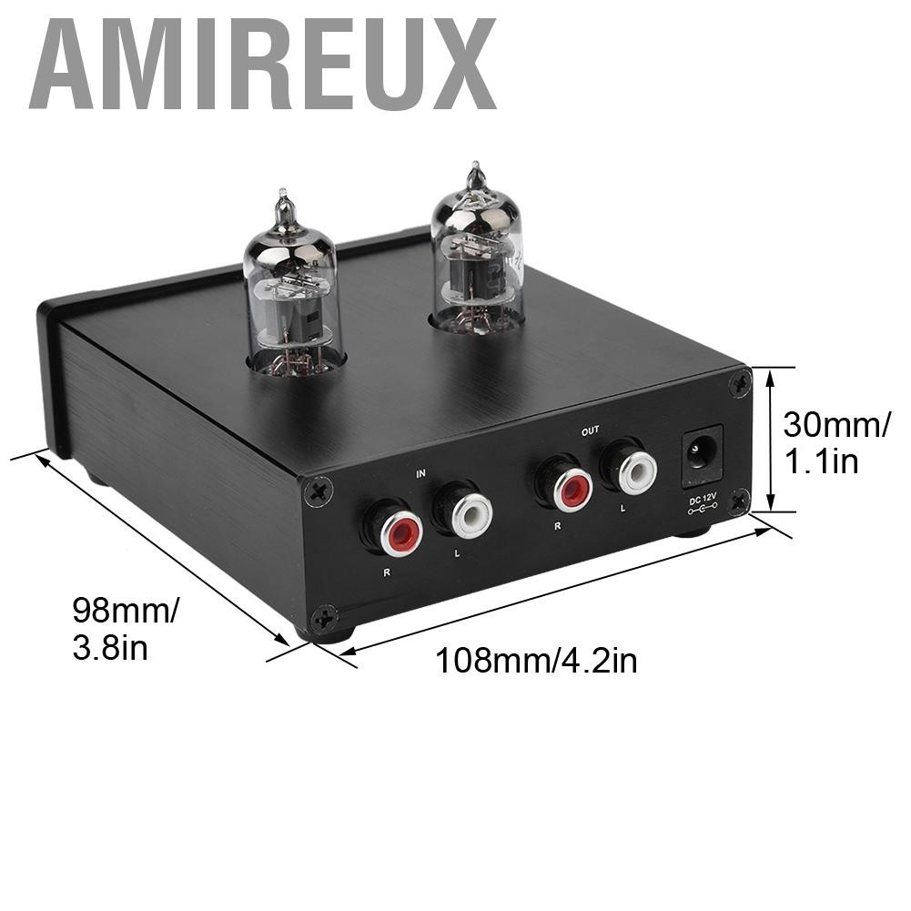 Bộ Khuếch Đại Âm Thanh Kỹ Thuật Số Amirex 6j1-4 Dc 12v 100-240v Us