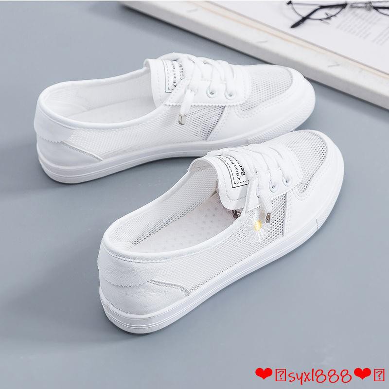 [ Mã 66CBSALE giảm 30K đơn 200K] Giày Lười Phối Lưới Thời Trang Mùa Xuân 2020 | BigBuy360 - bigbuy360.vn