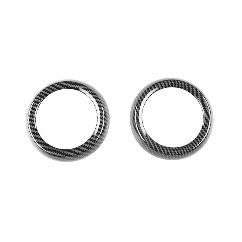 Khung Viền Lỗ Thông Gió A / C Bằng Sợi Carbon Cho Hyundai I10 2021 2022